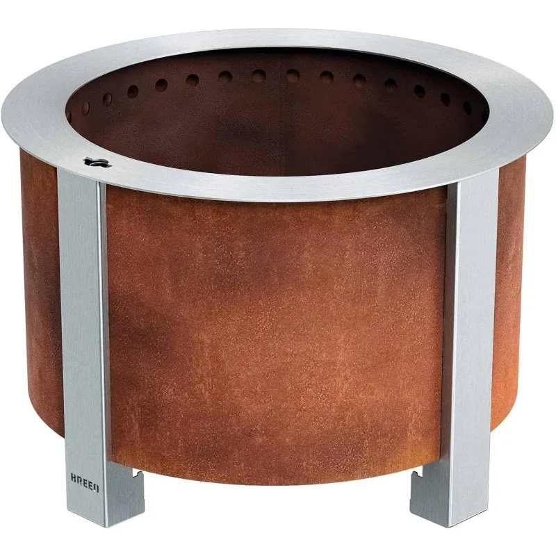 Smokeless fire pit Suitable for home use, compatible with a variety of accessories