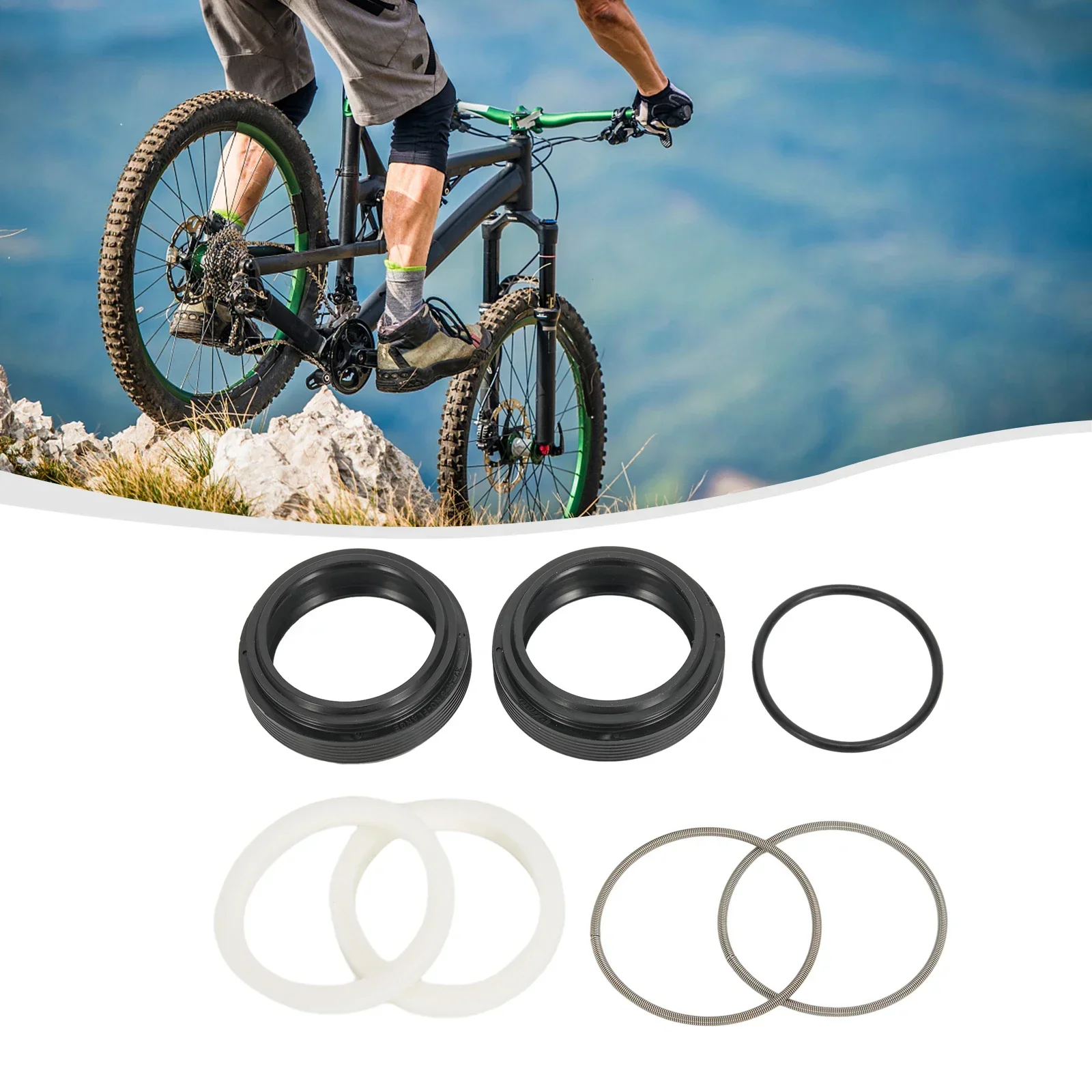 Bicycle Fork Dust Seal 30-40mm For FOX/For Rockshox/MANITOU/SR SUNTOUR Bike Parts