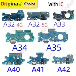 Dock USB Charger Board Port Connector Flex Cable For Samsung Galaxy A30 A31 A32 A33 A34 A35 A36 A305F US EU