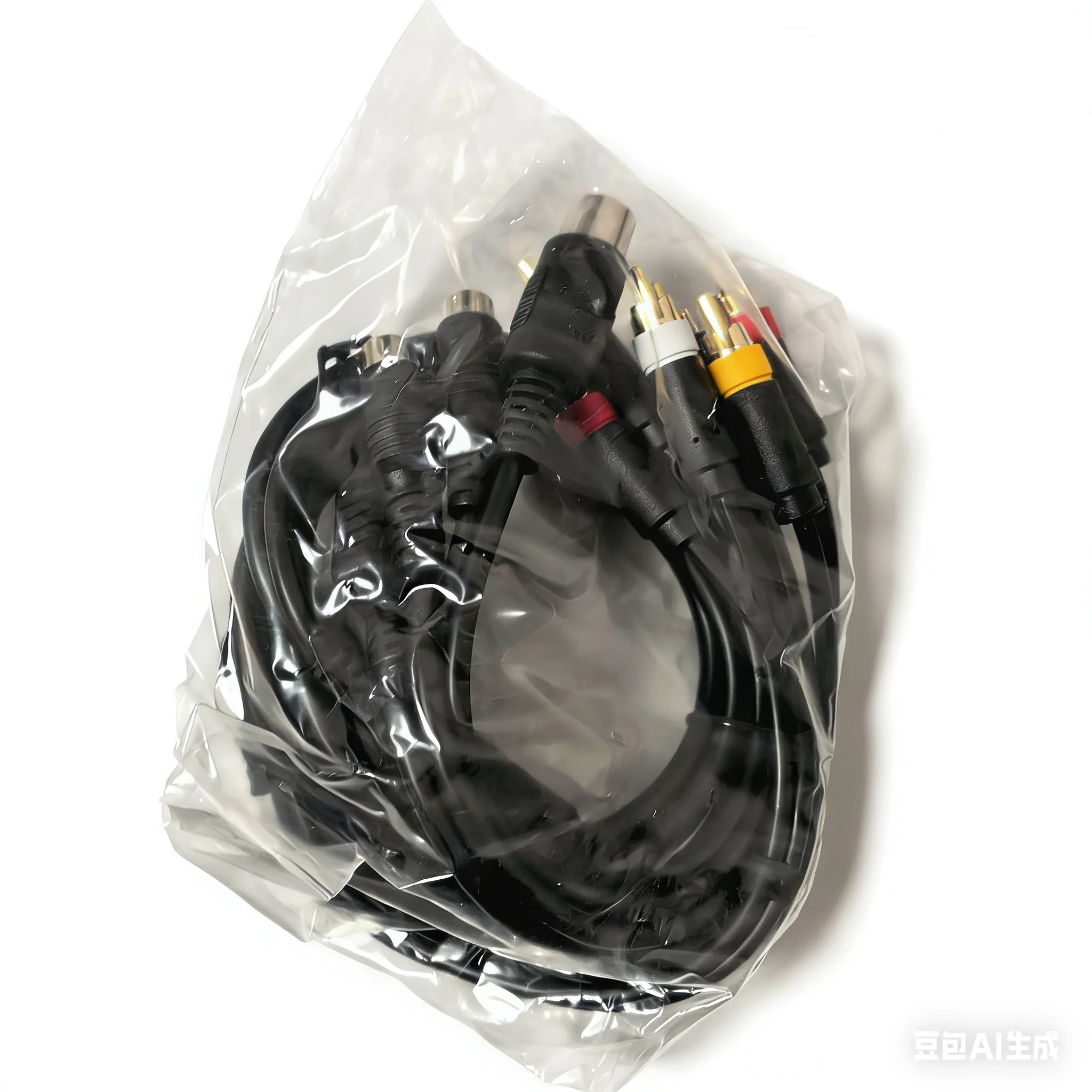 4 in1 RGBS/RGB Cable Cord Replacement Color Monitor Component Cable for Sega MD1/ MD2 for SS/ DC Dreamcast Game Console
