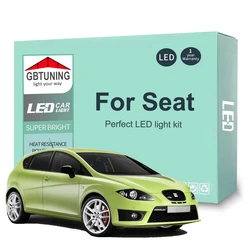 LED Interior Light Bulb Kit For Seat Leon 1M 1P 5F Ibiza 6L 6J 6P Ateca Arona Exeo ST Altea Mii Toledo Alhambra Cordoba Canbus