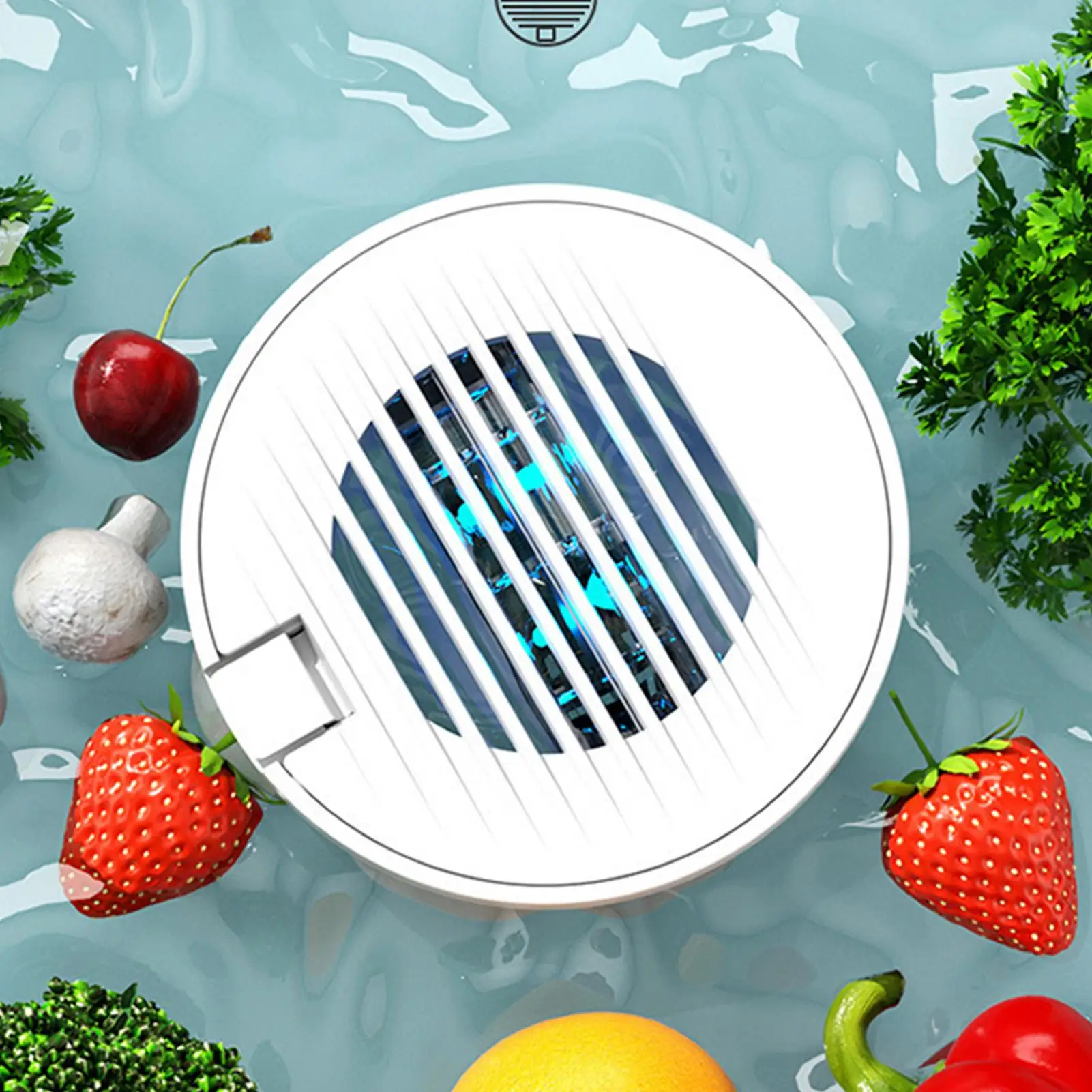 Fruit Cleaner USB Powered Deep Cleaning Fruit And Vegetable Washing Machine For Produce Lettuce Berry Meat Food Grain Home