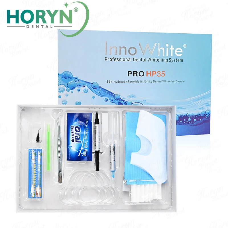 Professional Teeth Bleaching Kit Dental Whitening Kit Hydrogen Peroxyde Teeth Whitening Gel 35% Teeth Whitening Gel Full Set