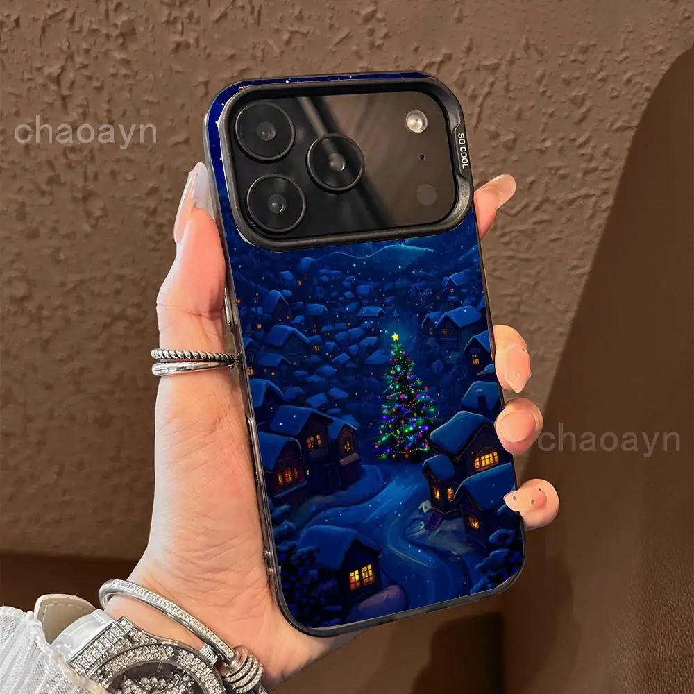 

A silent night Phone Case case for iPhone17 16 15 14 13 12 11 Pro/ Max/Plus shock-proof rear cover anti-fingerprint