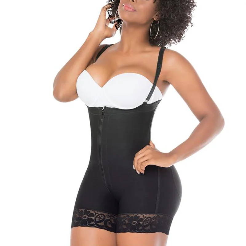 

Women'S Shapewear Latex Waist Trainer Tummy Control Body Shaper Fajas Colombianas Bodysuit Weight Loss Strapless Slimming