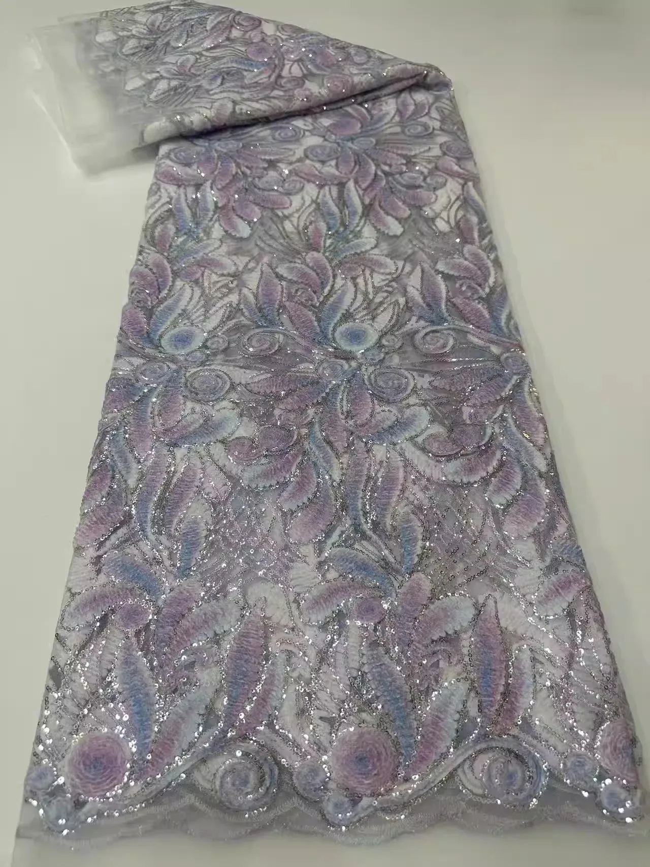 

2yard Eugen yarn jacquard embroidery tissu fabric Luxury cheongsam dresses and wedding gowns fabrics for clothing