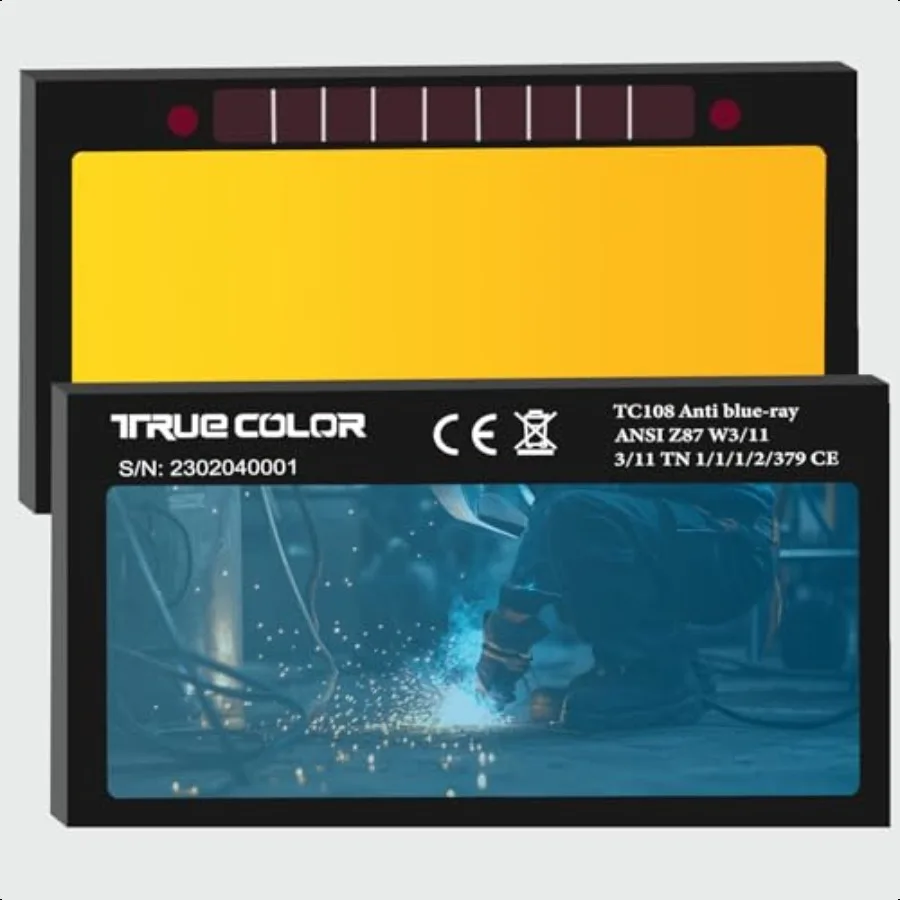 

Gold Shade 10 2x4 Auto Darkening Welding Lens Cool Blue Puddle Technology 1 4 Welding Lens Welding Lens Auto Darkening Replacem