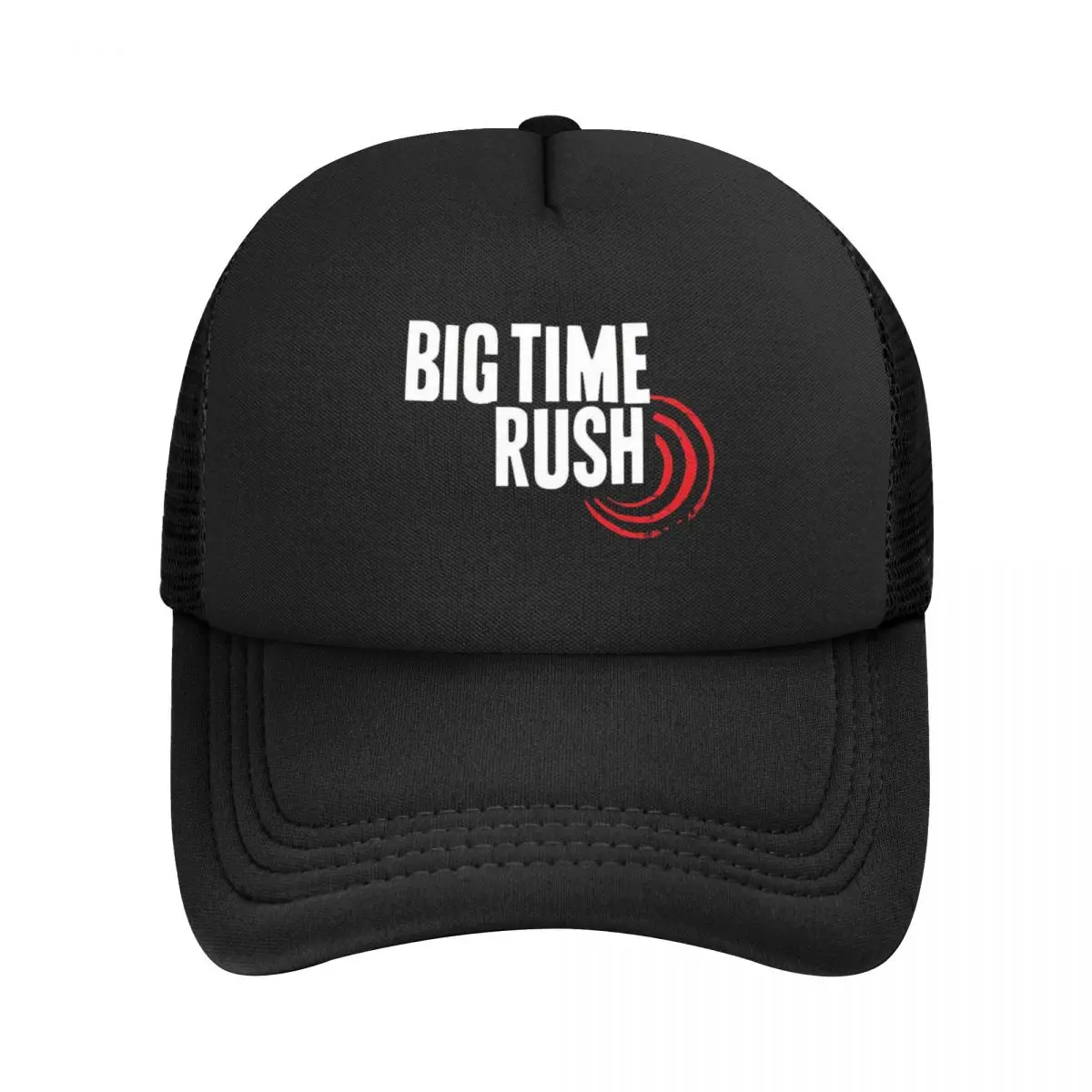 White Big Time Rush BTR Group Printing Mesh Baseball Cap For Women Men Preppy Peaked Caps 2024 New Dat hats