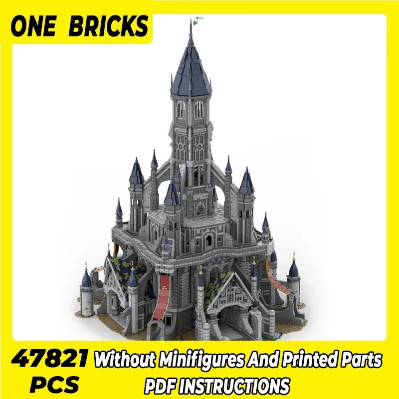 Game Fortress Model Moc Building Bricks Hyrule Legend Castle Technology Modular Blocks Gifts Christmas Toys DIY Sets Assembly