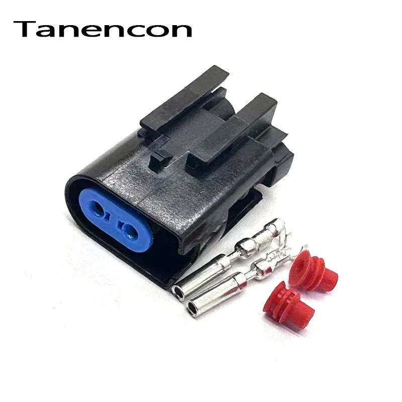 1 Juego de conector antibloqueo de freno de coche de 2 pines arnés de cableado de Sensor ABS de rueda automotriz para Land Rover 2- 1437712 -5