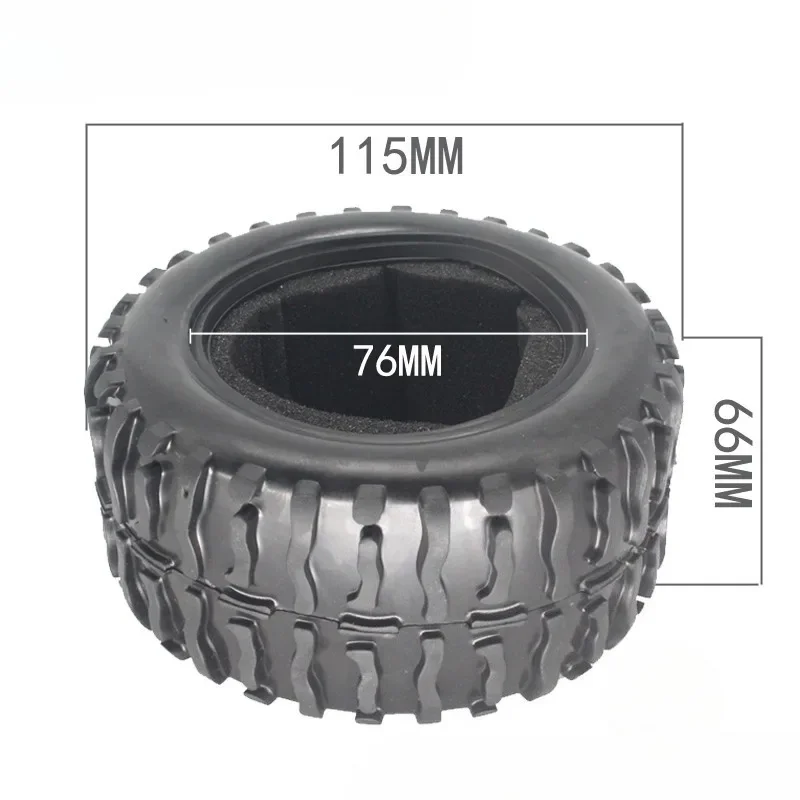 4PCS HSP 1/10 big tires Universal 94111/94188 Tire tires 115MM/127MM/128MM