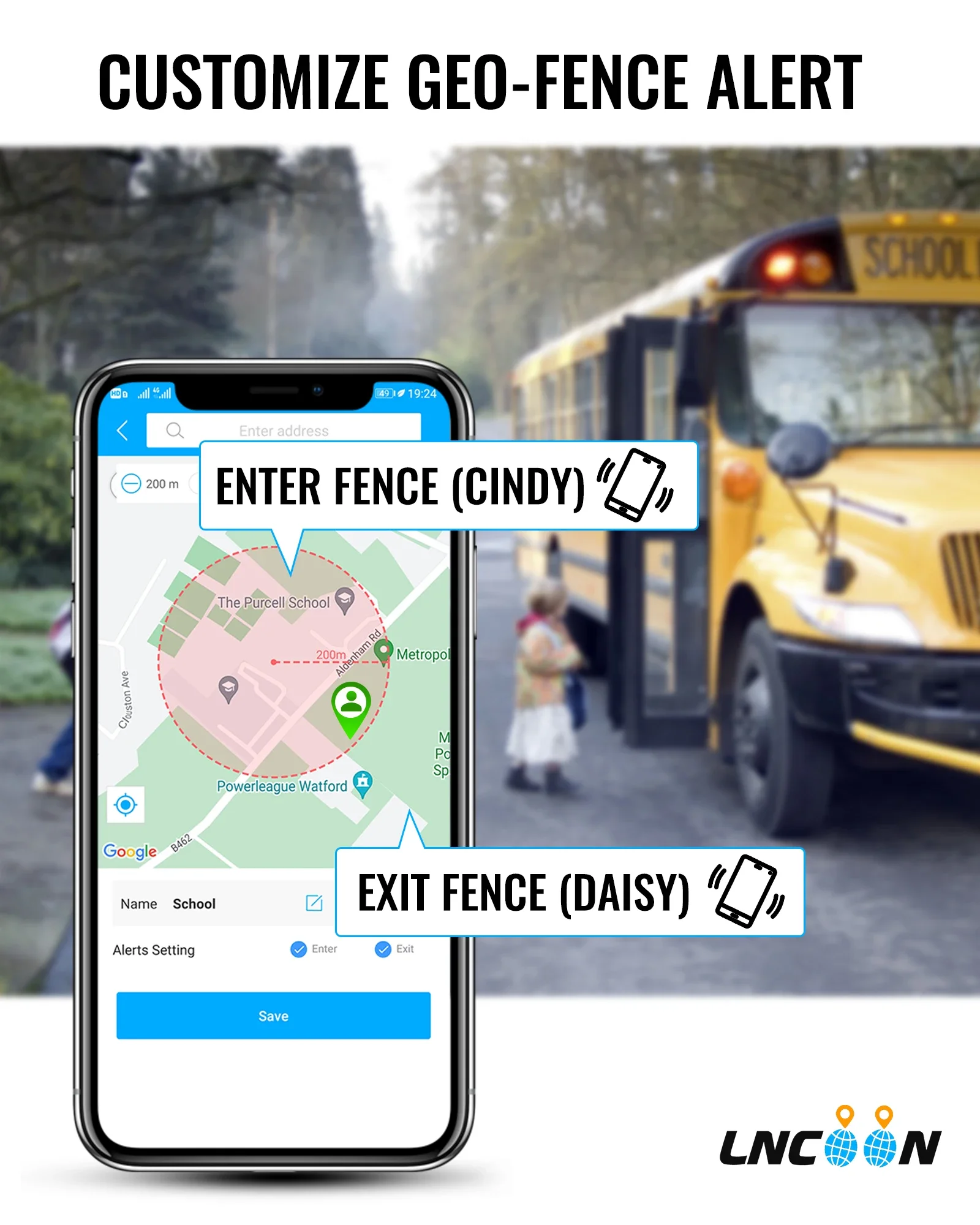 Mini rastreador GPS personal Qbit-M 4G