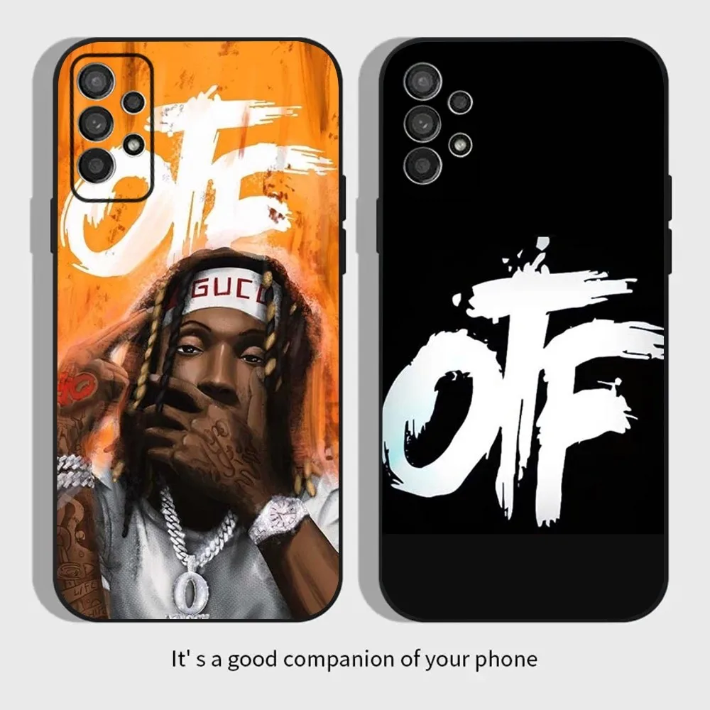 Rapper K-King V-Vons Phone Case For Samsung Galaxy A13,A21s,A22,A31,A32,A52,A53,A71,A80,A91 Soft Black Cover