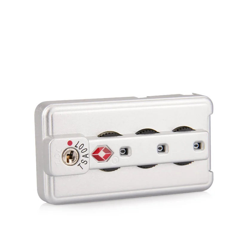 Suitable For K006 Silver Original Baggage Customs Lock Luggage Accessories Combination Lock Secure Fashion Simple Portability