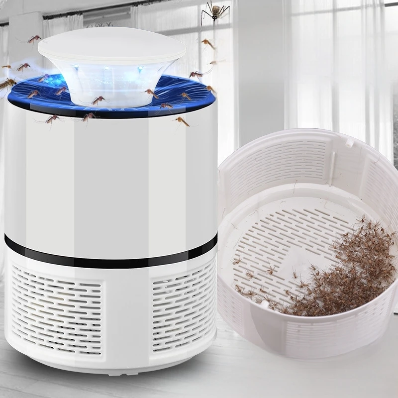 

Новый USB-фотокатализатор, лампа для уничтожения комаров, ингаляционная бытовая умная светодиодная внутренняя ловушка для комаров, ловушка для комаров Flie