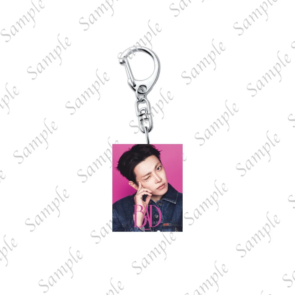 Idol ATEEZ New Style Acrylic Keychain Backpack Ornament Mingi Yunho Seonghwa Jongho San Wooyoung Hongjoong Yeosang Fans Gifts