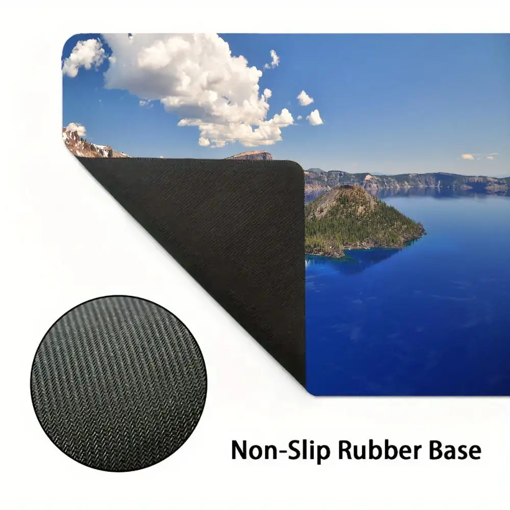 Sea view Mouse Pad Large Gaming Table Cushion Mousepads Nootbook Game Rug Non-slip Laptop Tablet Mat Mini PC Playmat