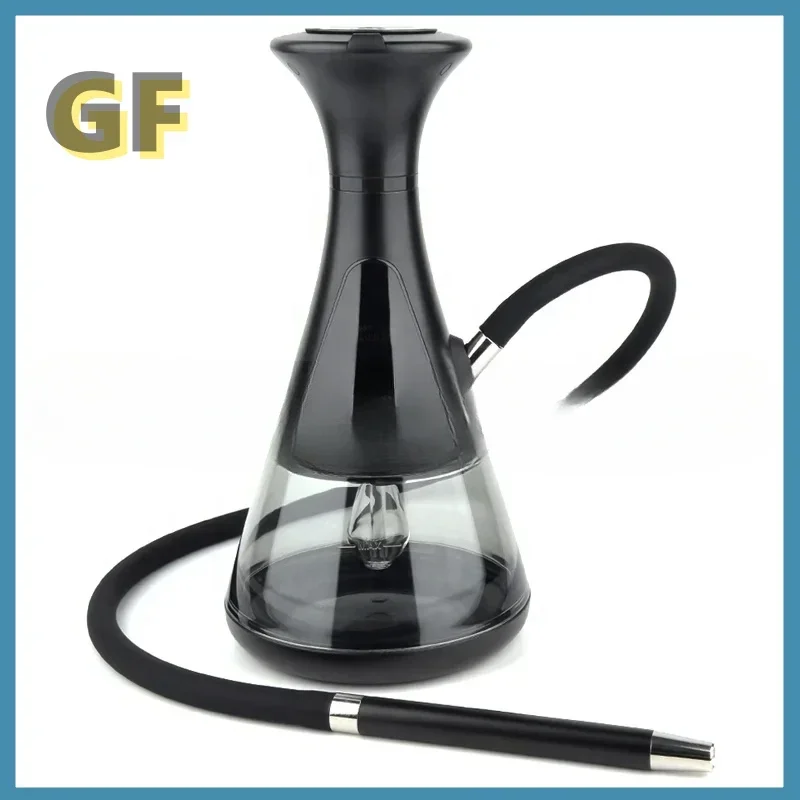 Electronic Hookah Shisha Set Complete Built-in Rechargeable Lithium Battery Temperature Adjustable Narguile Wholesale