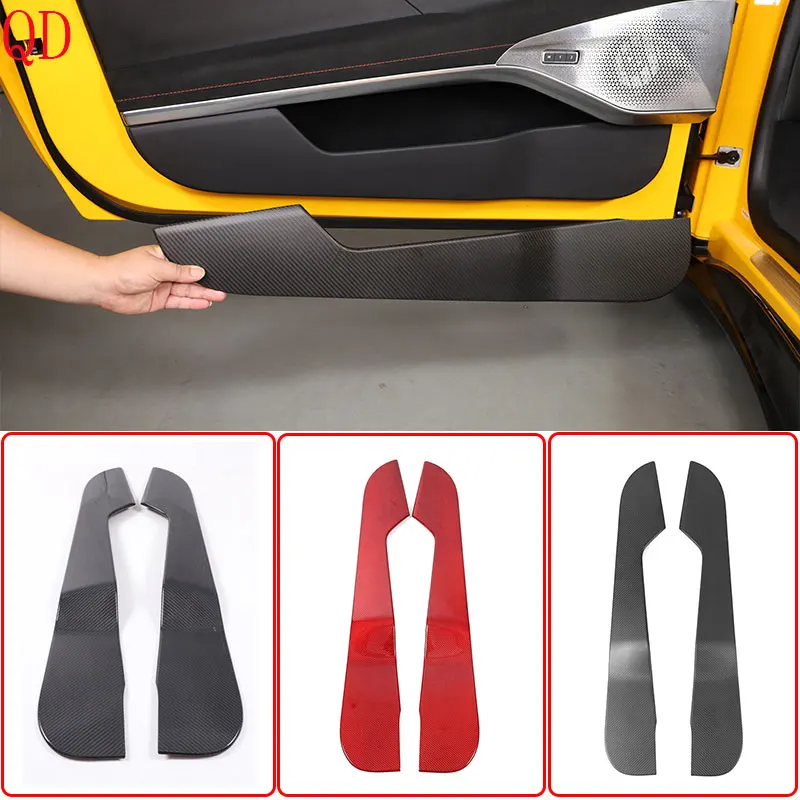 

Real Carbon Fiber For Lotus Emira 2021-2023 Car Inner Door Anti Kick Panel Protector Cover Decorative Sticker Car Accessories