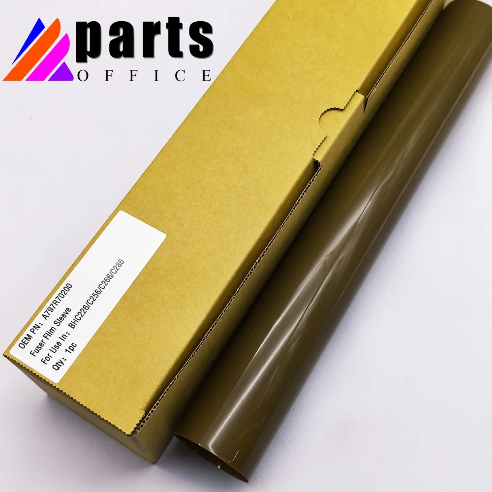 

2X A797R70211 A797R70200 Рукавная пленка фьюзера для Konica Minolta bizhub C227 C287 C226 C256 C266
