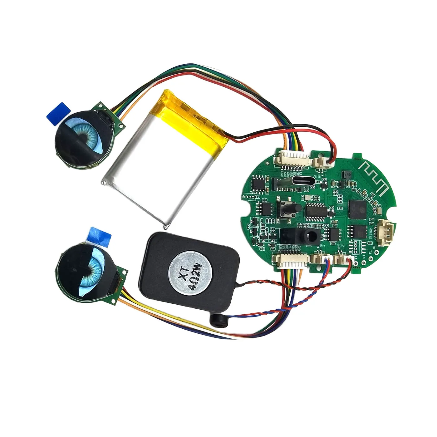 AI Xiaozhi Expression, Eye Touch, RoPet Vollständig Open Source AI Binocular Tactile Robot Solution Version – Detail 8