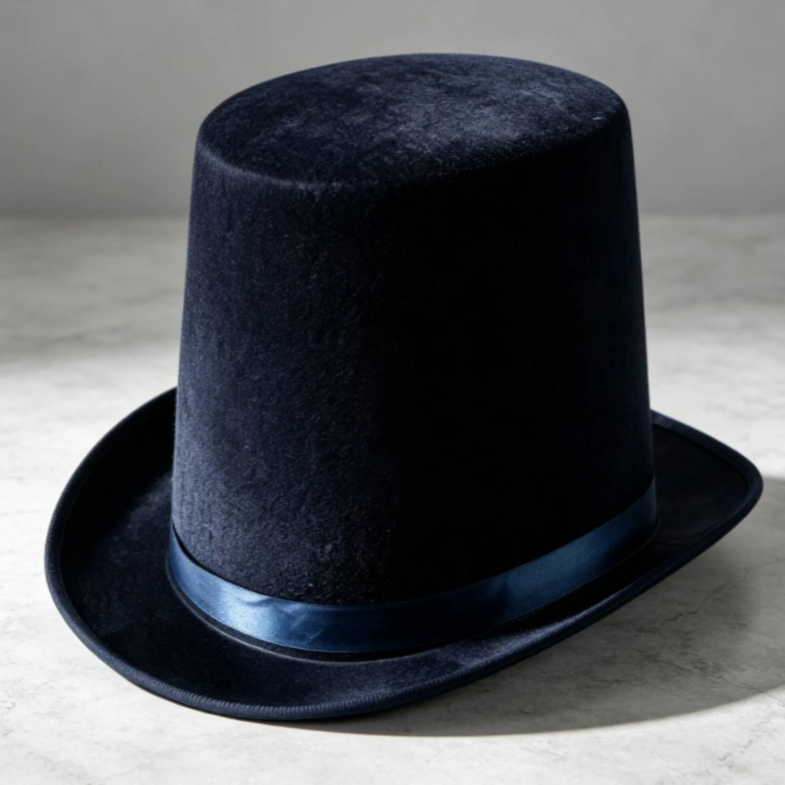 Lincoln Style Top Hat Structured Lincoln Top Hat Elegant High Quality for Performers, Theater Performances, Photo Shoots