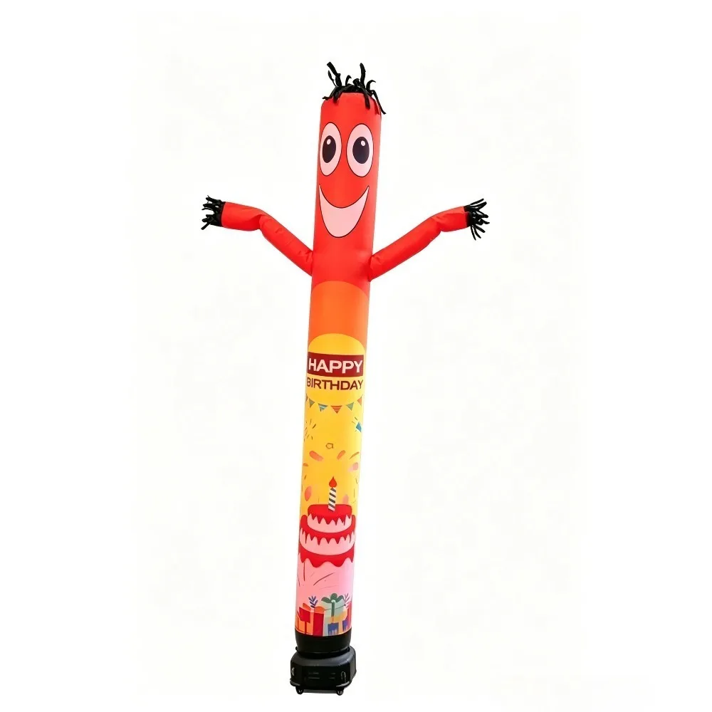 

Inflatable dancing air model for birthday parties, Happy Birthday waving dancing air model, outdoor advertising decoration