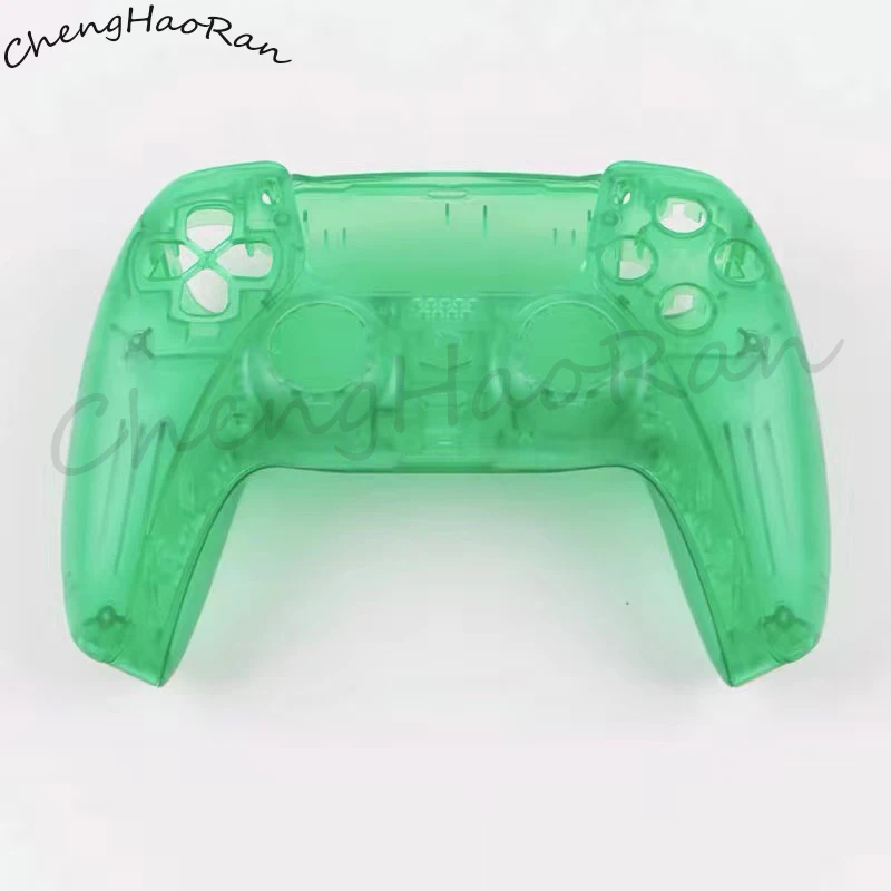 1 قطعة ل PS5 غمبد شل استبدال الغطاء العلوي والسفلي اللون شفافة PS5 غمبد زر إصلاح أجزاء