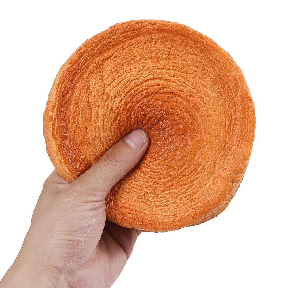 vlampo Slow RisingAnnual rings bread Squishy Toys Stress Relif Soft Toy Gift vlampo Slow RisingAnnual rings bread Squishy Toys