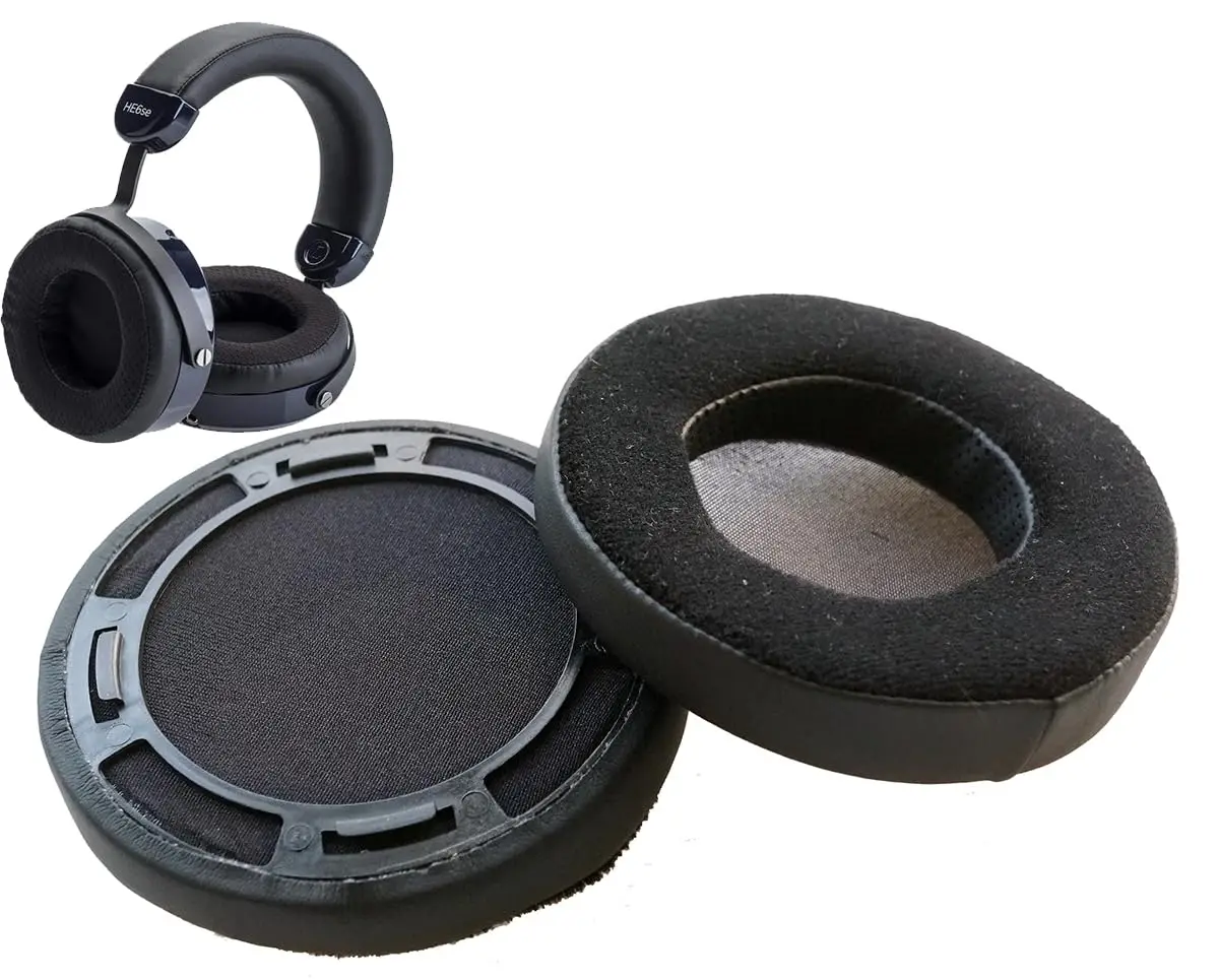 

Sundara Ear Pads Compatible with Hifiman Sundara,HE6se,HE5se / HE6se V2 Hi-Fi Professional Headphones (1 Pair) (Velvet Surface)