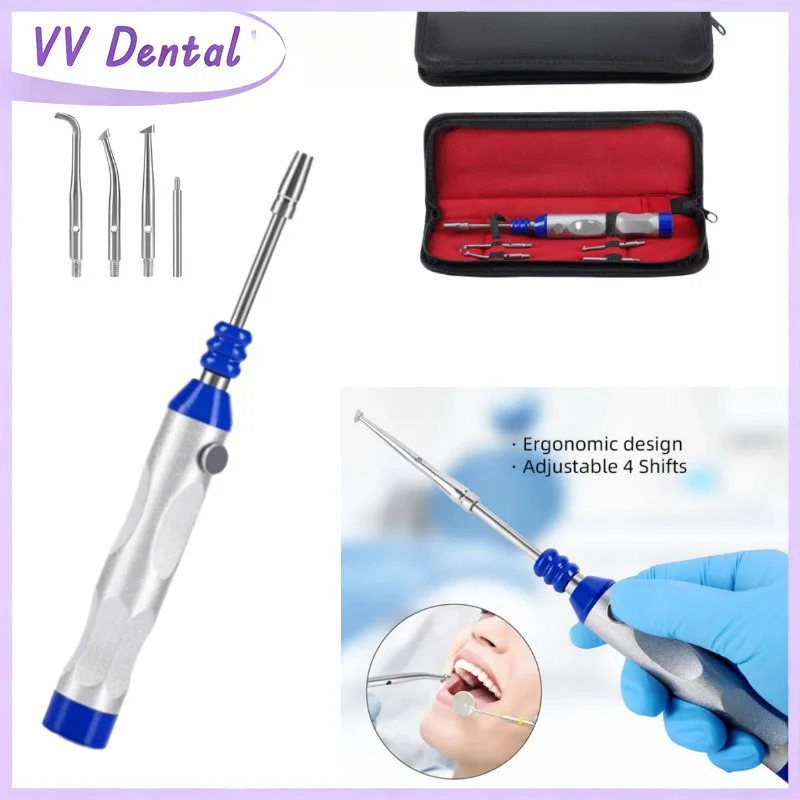 

VV Dental Automatic Multiple Gears Crown Remover Stainless Steel Dental Crown Restoration Extractor Pliers Adjustable 4 Shifts