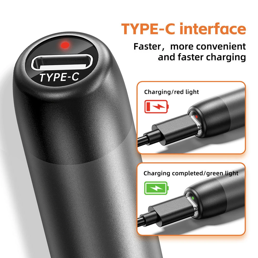 1000mAh USB Soldering Iron Set Mini Portable Electric Solder Iron Type-C Interface Adjustable Temperature DIY Welding Iron Tools