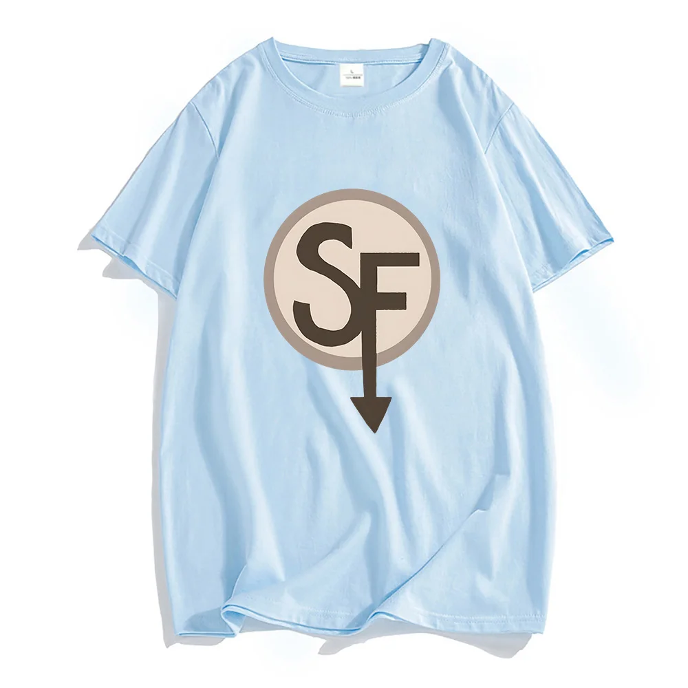 Sally Face Game Printing T-shirts Short Sleeve Men Women Tee-shirt Streetwear Hip Hop Graphic Tshirts Cotton Tees Tops Casual image 4