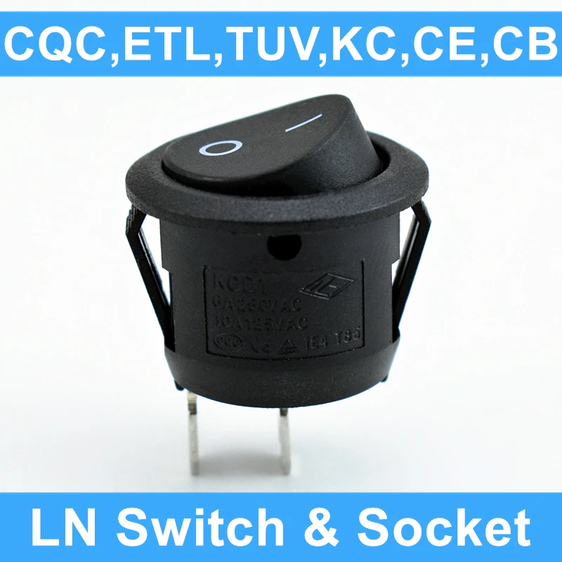 5PCS Round 2 Pin Po…