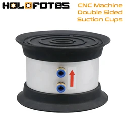 INTEMAC CNC Machine Double Sided Suction Cups Glass Processing Center Sucker Round 8mm Vacuum Sucker Aluminum Rubber