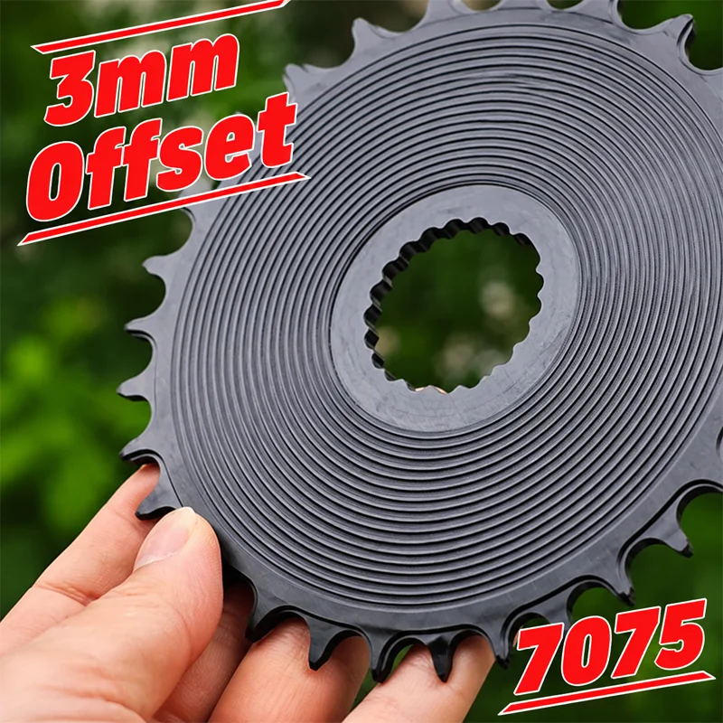 

For Shimano Direct Mount Chainring 32t 34t 36t 38 40 42 Tooth Mtb Chainring For M6100 M4100 M5100 Aero Chainring 3mm Offset 12v
