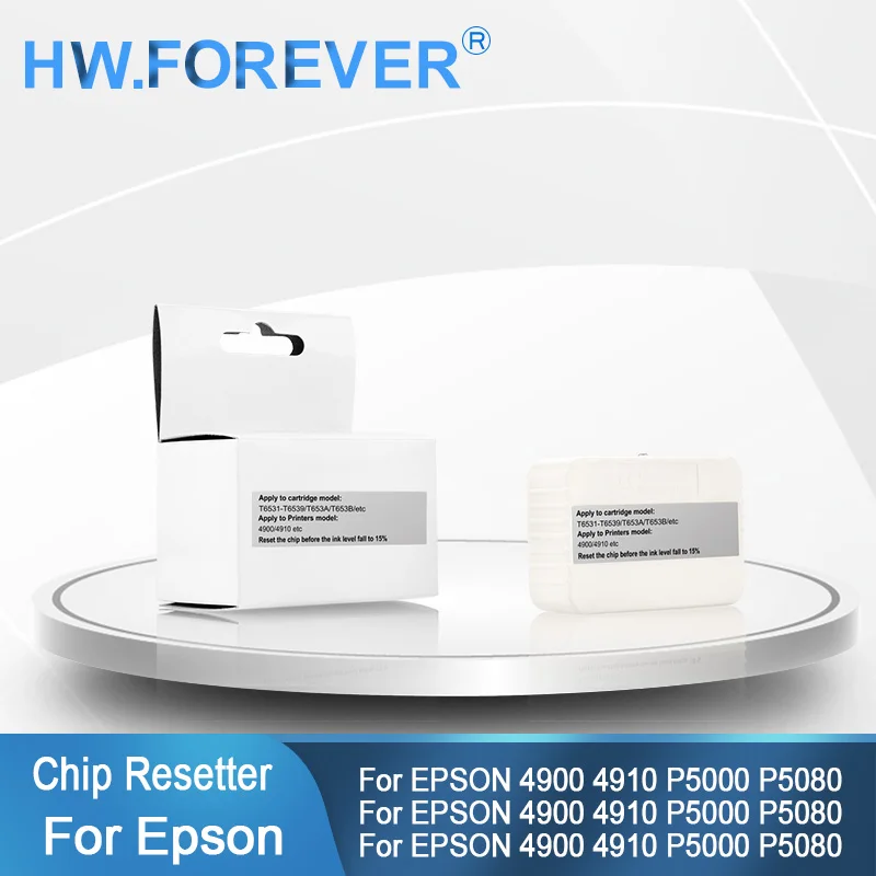 

T6190 T61900 Maintenance Tank Chip Resetter For Epson Stylus 4900 4910 SureColor P5000 P5080 B300 B500 Waste Tank Chip Resetter