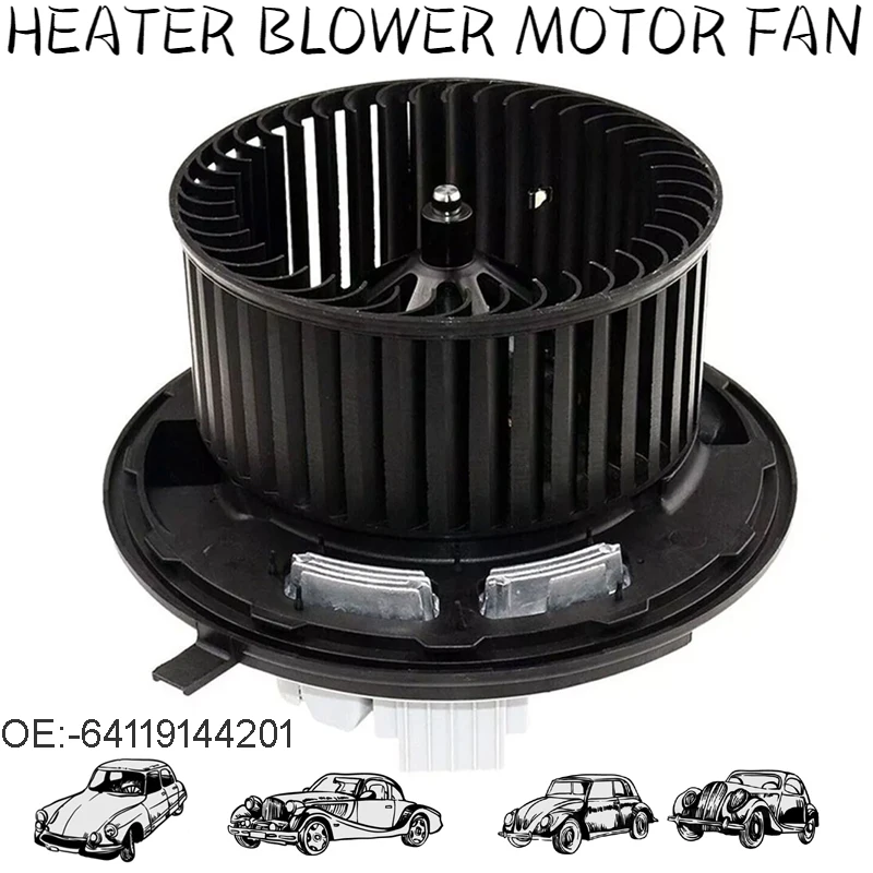 

HEATER BLOWER MOTOR FAN FOR BMW 1 Series F20,F21 E81 E87 E82 E88 3 Series E91 E92 E93 X1 E84 X3 F25 X4 F26 Z4 Roadster E89