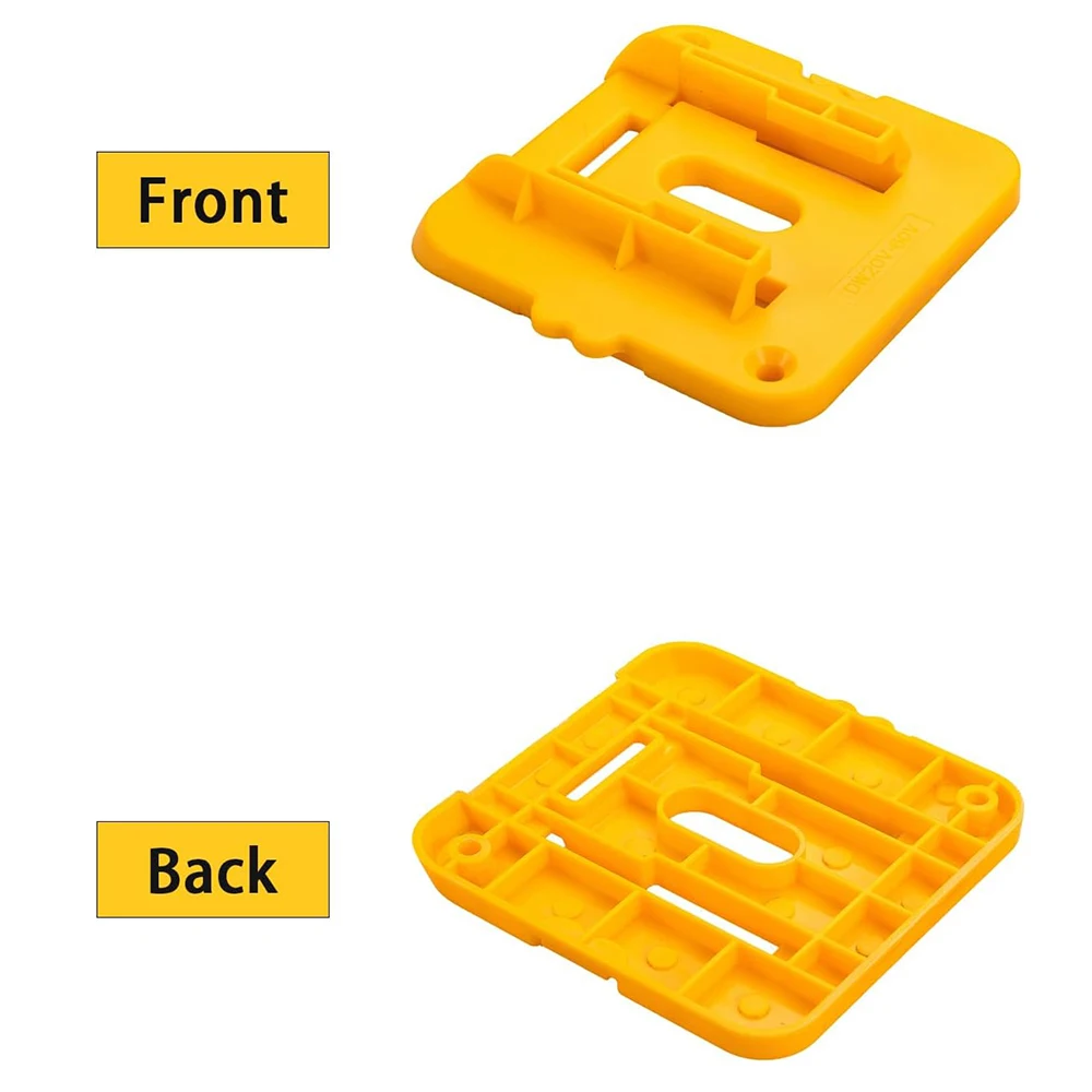 1/2/5PCS Battery Holder Storage Rack for Dewalt 18V 20V Li-ion Battery DCB203 DCB205,Wall Mount Battery Dock for Workbench - Image 2