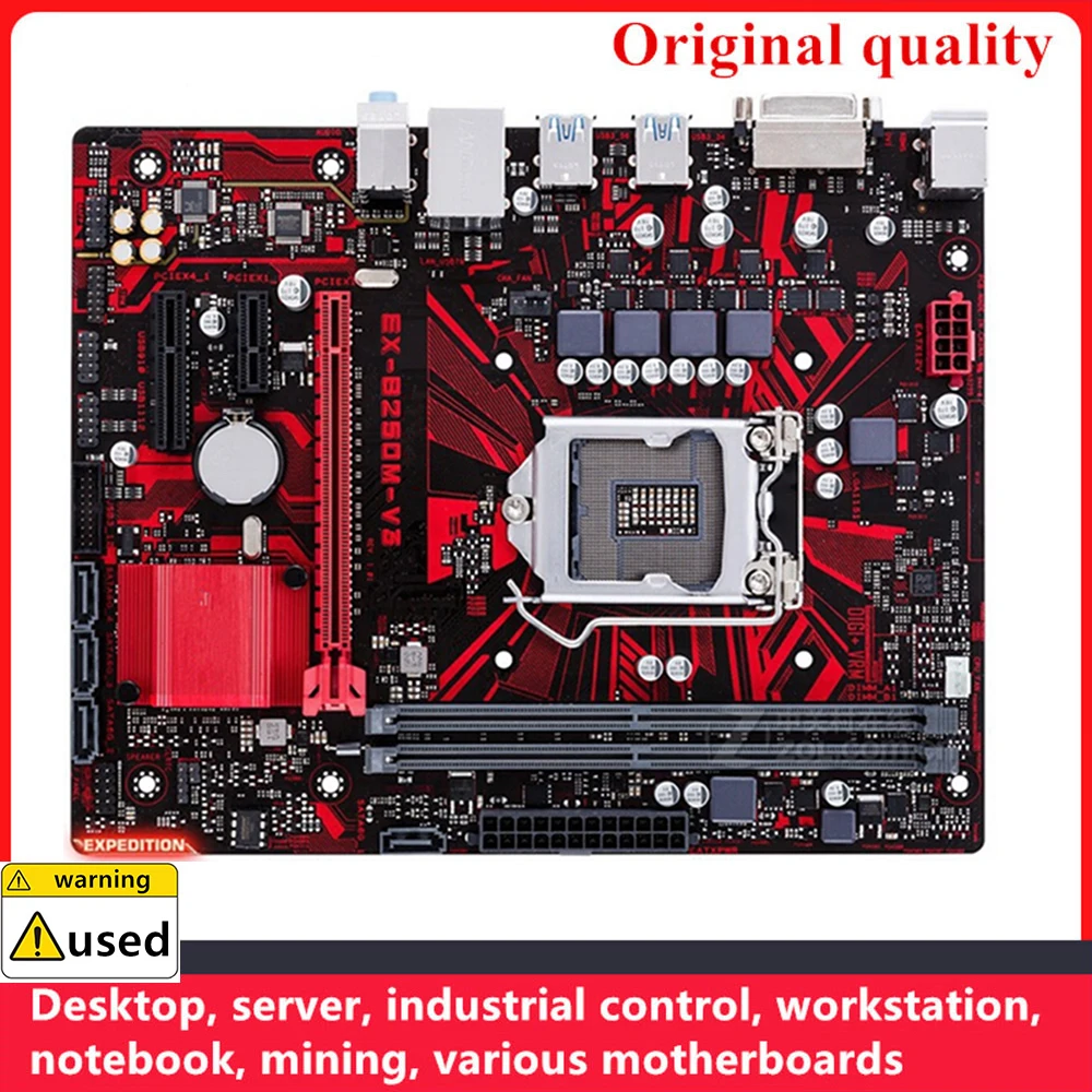 

Used For EX-B250M-V3 B250M-V3 Motherboards LGA 1151 DDR4 32GB M-ATX For Intel B250 Desktop Mainboard SATA III USB3.0