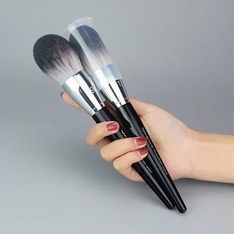 1 pz Pennello per fard professionale Pennello per cipria super morbido grande e soffice Pennello per cipria Strumenti per trucco Pennello per cipria Pennelli per trucco