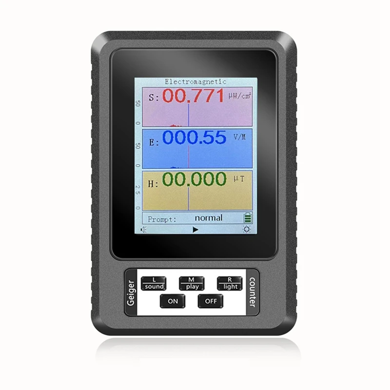 A16R-XR2 BR-9A Handheld Electromagnetic Radiation  High Precision Electromagnetic Radiation EMF Meter Tester