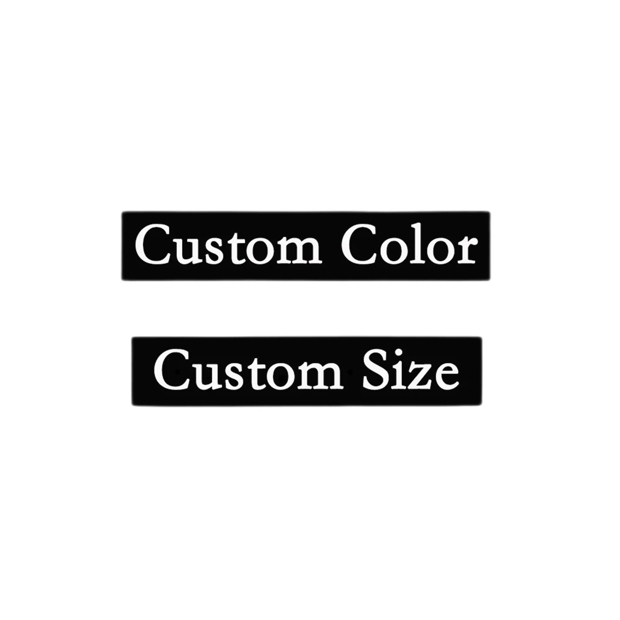 Don&Judy Customize Size and Color