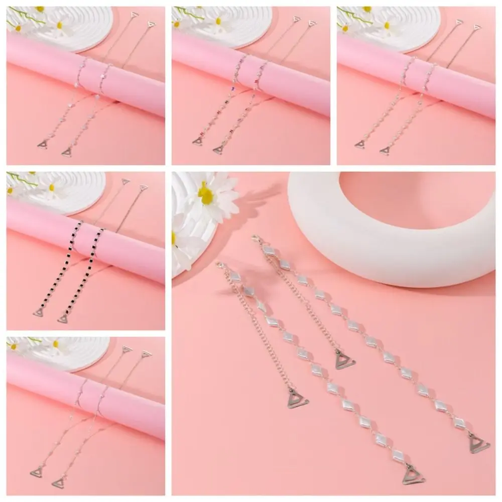 2Pairs Butterfly Pearl Bow Bra Straps Adjustable Charming Bra Shoulder Straps Underwear Accessories Ornament image 5