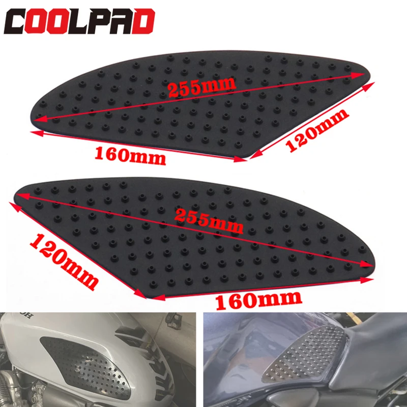 

Motorcycle Fuel Tank Pads Sticker For HONDA CB900F CB600F HORNET CB250 DN01 Side Decals Gas Knee Grip Protector Traction Pads