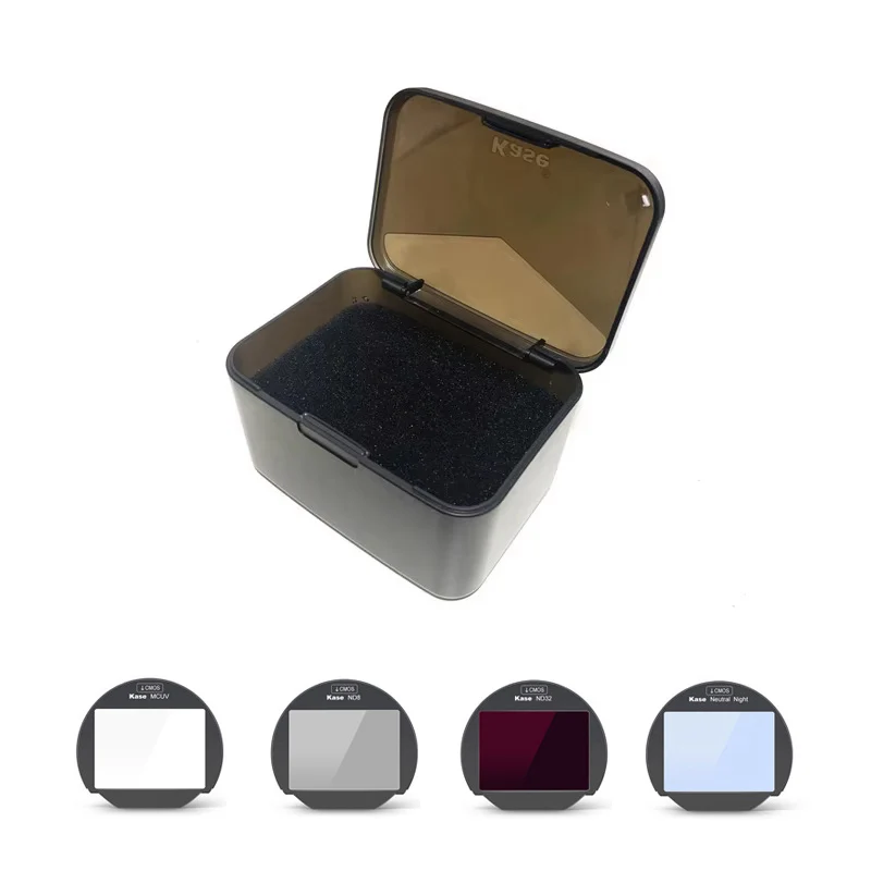 Комплект зажимовных фильтров Kase 4 в 1, для беззеркальных цифровых фотоаппаратов FUJI X (бесплатная отображение)