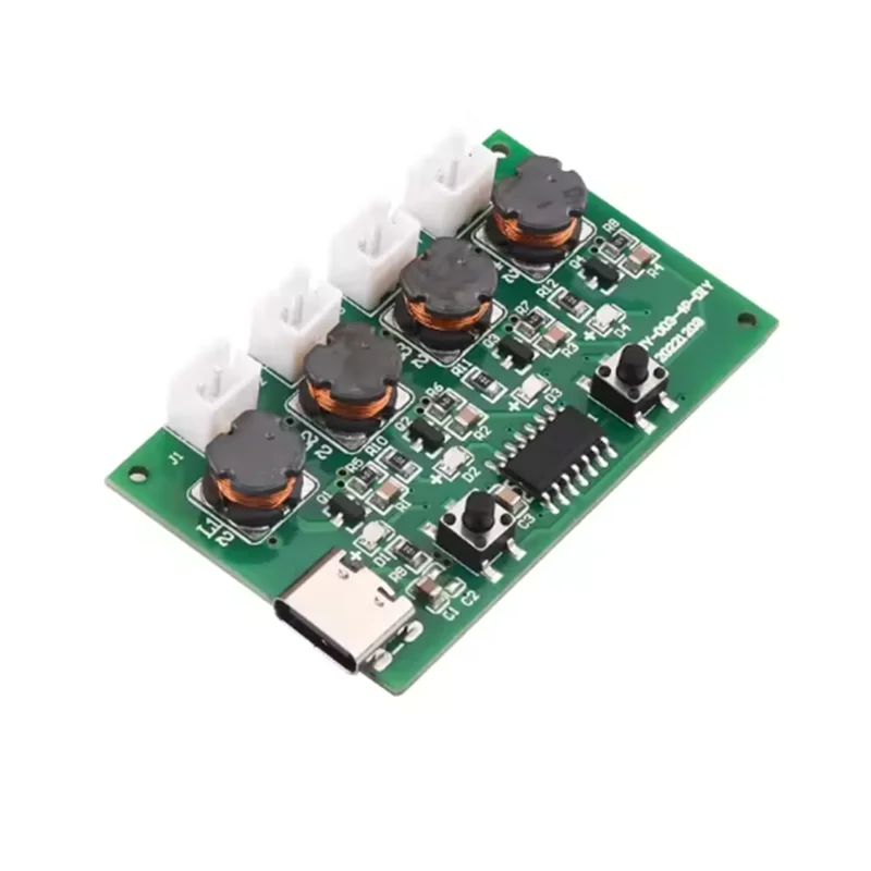 Four spray humidifier USB Mini Humidifier DIY Kits Mist Maker and Driver Circuit Board Fogger Atomization Film Atomizer Sheet