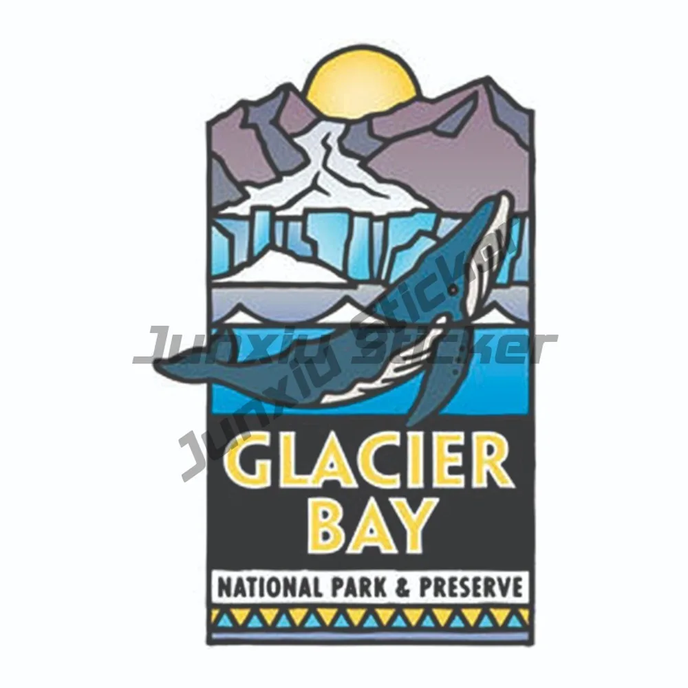 

Glacier Bay National Park Sticker Alaska National Park Decal Scratch-Proof Accessories and Decals