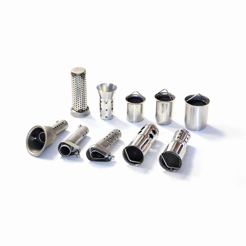51mm and 60mm mufflers are suitable for motorcycle modified exhaust pipes With Built-in Muffler and SoundConverter