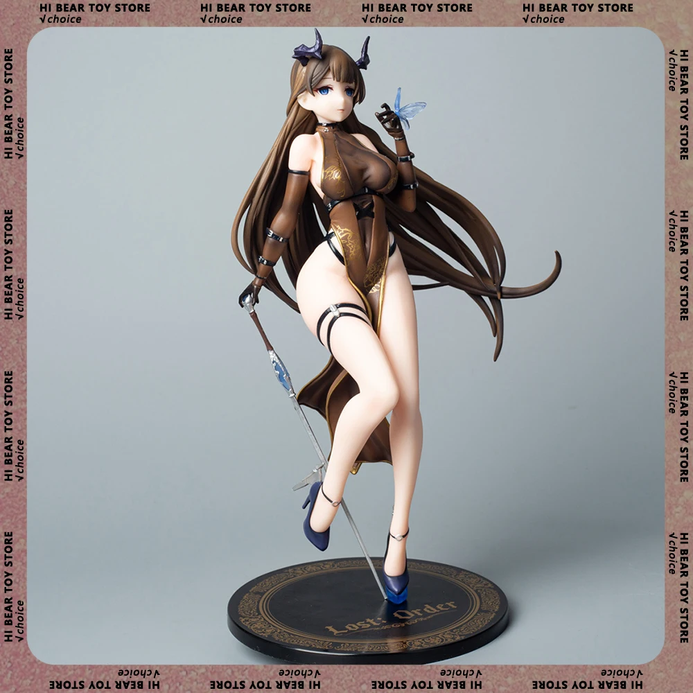 

25 см потерянный: заказ モ Baile Фигурка японского аниме Фигурки ПВХ Сексуальные девушки Статуя Коллекция Модель Украшение стола Куклы Игрушки Подарки для взрослых